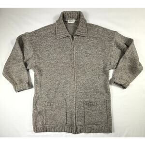 New Look Women’s Size 30/2613  Wool blend Full Zip Cardigan Gray